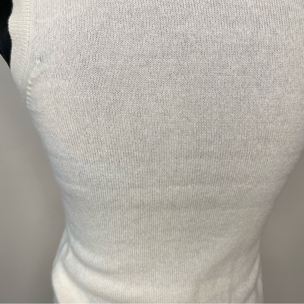 Ralph Lauren Top Sleeveless Tank Cashmere Luxury Purple Label Cream Ivory Small - Picture 5 of 12